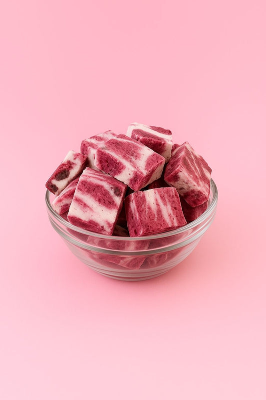 ايس كريم تشيز كيك توت