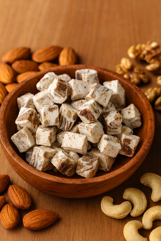 ايس كريم فانيلا بالمكسرات